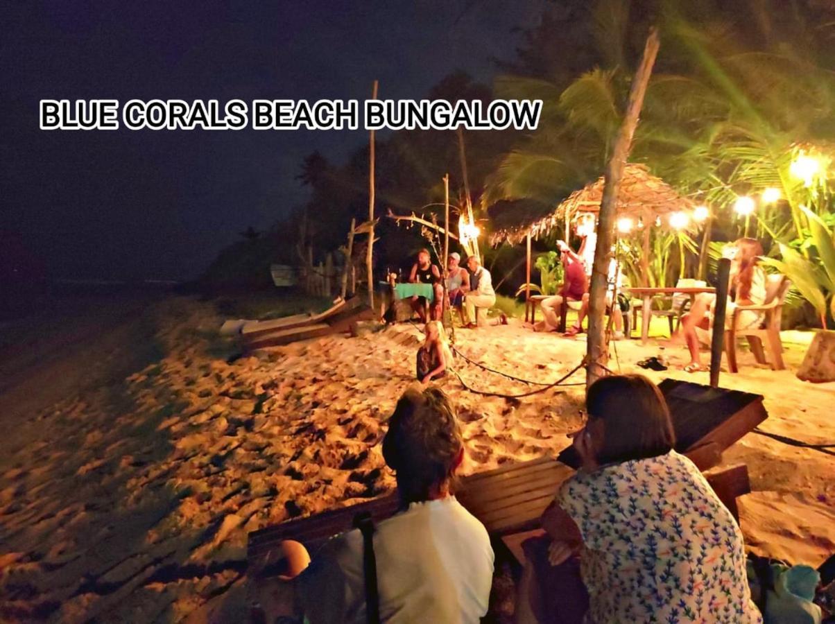 Blue Corals Beach Bungalow Matara Exterior foto